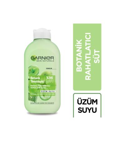 Garnier Refreshing Botanical Make-Up Remover Grape Milk Normal Mixed 200 ml - Buy Online on GoSupps.com