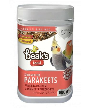 Beaks Parakeet Parrot Food 1000 Gr