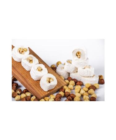 AKDEDE DELIGHT Land of Natural Flavors Famous Afyon Sultan Delight with Hazelnut 500 Gr - Buy Online on GoSupps.com