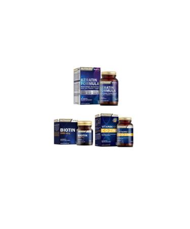 Nutraxin Keratin + Biotin + Vitamin Max for Hair and Nails