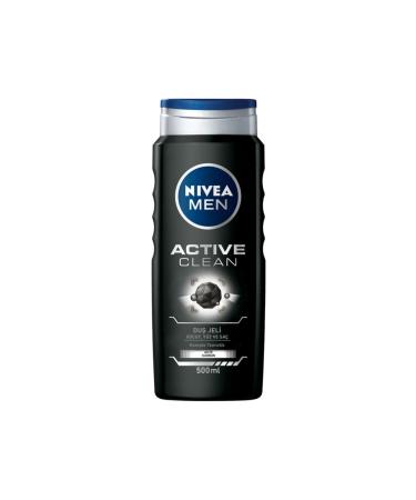 NIVEA Men Active Clean Men's Shower Gel 500 Ml