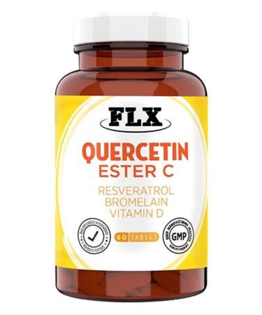 FLX 60 Tablet Quercetin Quercetin Ester C Resveratrol Magnesium Malate Bromelain