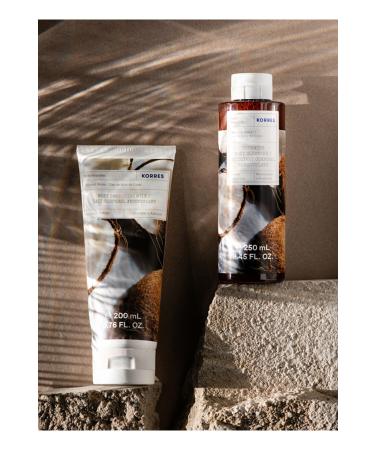 Korres Coconut Water Shower Gel - Body Cleanser 250ml - Buy Online on GoSupps.com