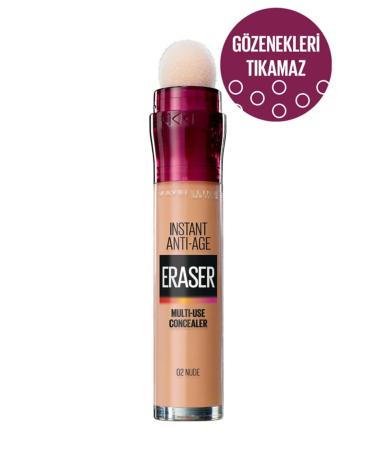 Maybelline New York Instant Anti-age Eraser Multi-use 02 Nude Concealer 6.8ml