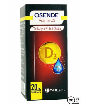 Osende Vitamin D3 20 ml Drops