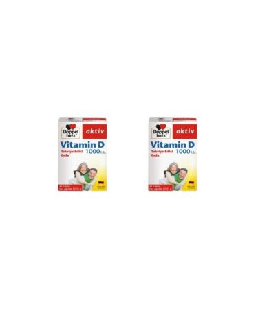 Doppelherz Vitamin D 1000 Iu 45 Tablets 2 Pieces