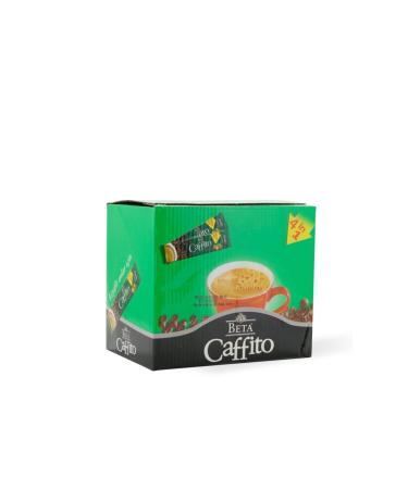 Beta Tea Beta Caffito ''4 In 1'' Hazelnut Instant Coffee Display Box 40 Pieces X 13 Gr