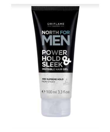 Oriflame North For Men Power Hold &sleek Invisible Hair Gel