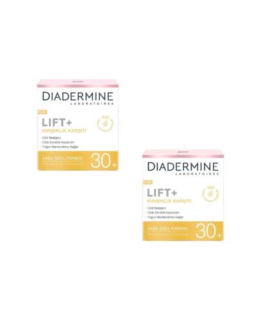 Diadermine Lift+hydra Lifting (+30) Anti-Wrinkle Day Care Cream 50 Ml (2 Pieces)