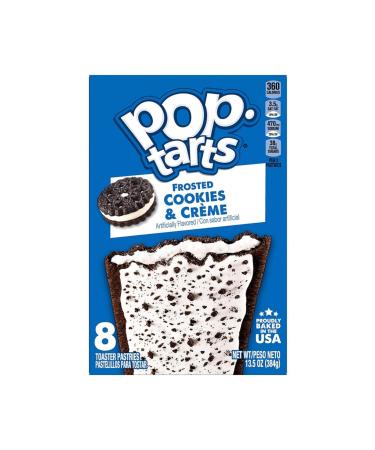 Pop Tarts Frosted Cookies Cream 384 gr