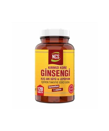 Ncs Korean Red Ginseng 120 Tablets 2 Boxes - Buy Online on GoSupps.com