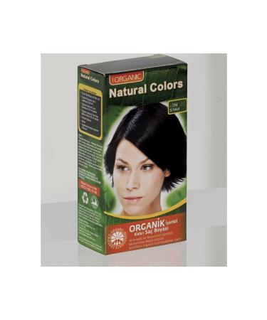 Organic Natural Colors Natural Colors 1n Black