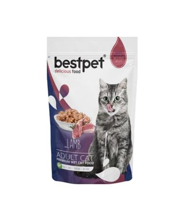 Bestpet Lamb Adult Cat Canned Food 85 Gr X 9 Pieces