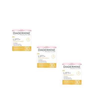 Diadermine Lift+hydra Lifting (+30) Anti-Wrinkle Day Care Cream 50 Ml (3 Pieces)