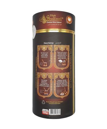 SULTANI COFFEE Famous Sultani Ottoman Dibek Coffee Cylinder (1000 Gr) - Buy Online on GoSupps.com