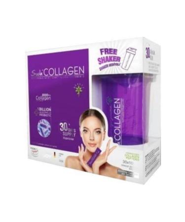 Water Collagen Probiotic 30 Days 10g Watermelon Flavored Collagen Shaker