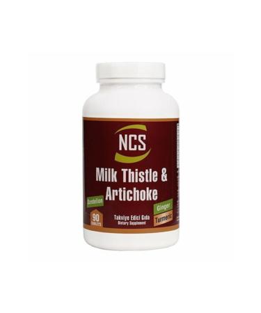 Ncs Milk Thistle Artichoke Turmeric Dandelion Ginger 90 Tabs