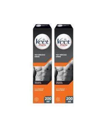 Veet Hair Removal Cream 200 Ml For Men X 2 Pieces