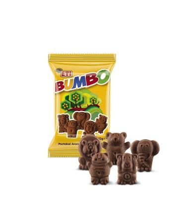 Eti Bumbo Orange Flavored Cocoa Biscuits 42 g x 24 Pieces - Buy Online on GoSupps.com