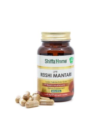 Shiffa Home Reishi Mushroom Food Supplement 60 Capsules