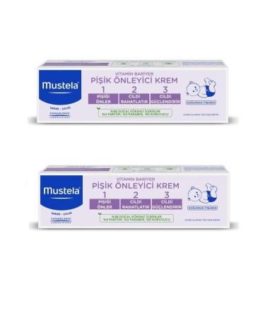 Mustela Vitamin Barrier 1 2 3 Cream 50ml X 2 Pieces