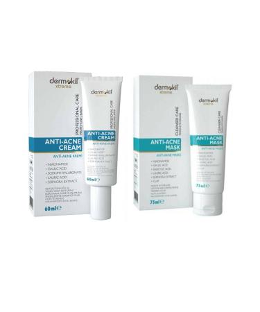 Dermokil Xtreme Anti-acne Cream & Xtreme Anti-acne Mask Set