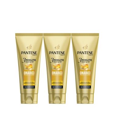 Pantene 3 Minute Miracle Hair Care Conditioner Repair and Protective Care 3 X 200 Ml - Buy Online on GoSupps.com