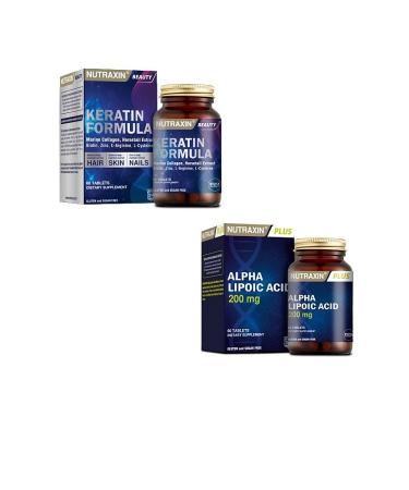 Nutraxin Keratin Formula 60 T. + Anti-Aging Alpha Lipoic Acid 60 T.