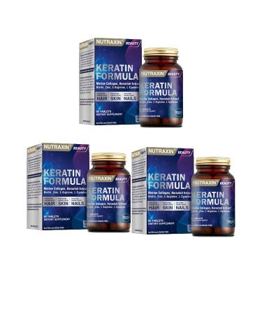 Nutraxin Keratin Formula Hair Care Tablet X3 Pieces