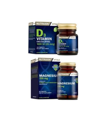 Nutraxin Magnesium + Vitamin D3