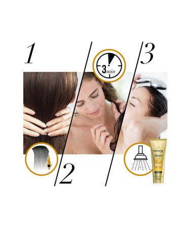 Pantene 3 Minute Miracle Hair Care Conditioner Repair and Protective Care 3 X 200 Ml - Buy Online on GoSupps.com