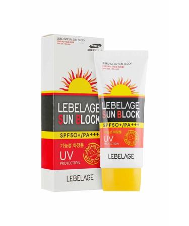 LEBELAGE High Protection Sun Cream Uv Sun Block Spf 50+ Pa+++ Large Size - Buy Online on GoSupps.com