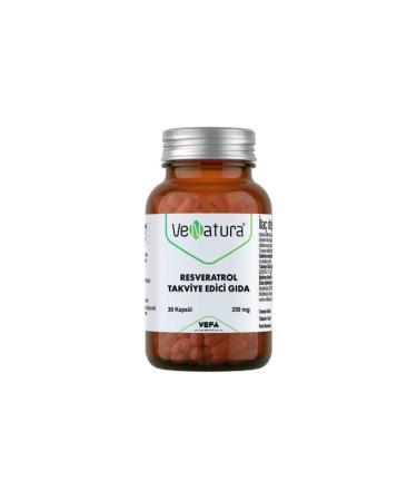 Venatura Resveratrol Food Supplement 30 Capsules