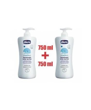 Chicco Hair and Body Shampoo 750 Ml Double Pack