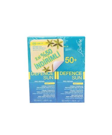 BioNike Defense Sun High Sunscreen Cream Spf 50 2x50 Ml