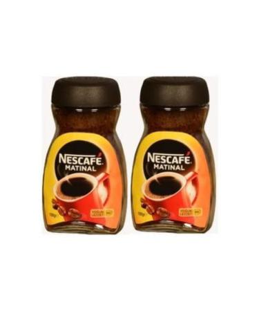Nescafe Matinal 2 Pieces * 100 Gr Glass Jar