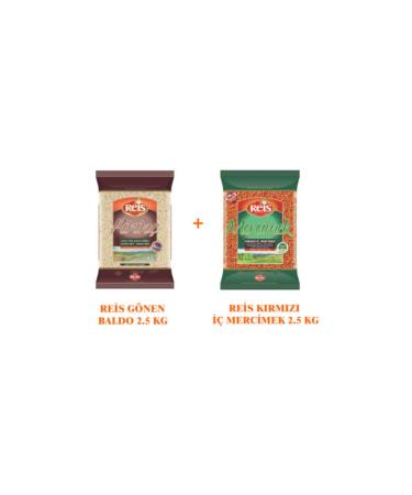 Reis Pulses Reis 2.5 Kg G nen Baldo Rice & Reis 2.5 Kg Red Lentils (skt 2022)