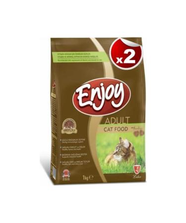 Enjoy Chicken Meat Cat Food 1 Kg X 2 Pieces