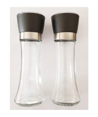 Ceramic Blade Spice and Salt Grinder Mill - 2 Pieces