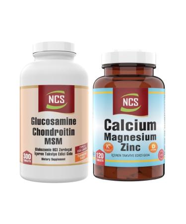 Ncs Glucosamine Chondroitin Msm 300 Tablets Calcium 120 Tablets