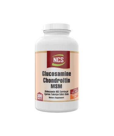 Ncs Glucosamine Chondroitin Msm 300 Tablets Calcium 120 Tablets - Buy Online on GoSupps.com
