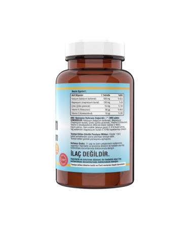 Ncs Calcium Magnesium Zinc 120 Tablets Vitamin D & K - Buy Online on GoSupps.com