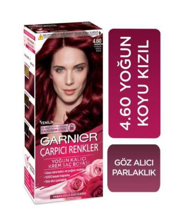 Garnier Striking Colors Intense Dark Red (4.60) Hair Dye - Buy Online on GoSupps.com