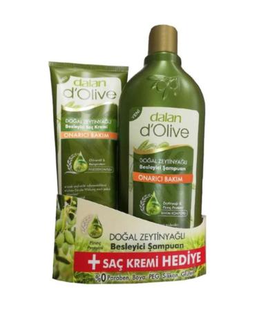 Dalan Repair Care Shampoo 400ml + Hair Conditioner Gift 200ml 4 Pieces - Buy Online on GoSupps.com