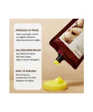 Jomtam Ginger Balancing Repairing Strengthening Hair Mask 400 gr - Buy Online on GoSupps.com