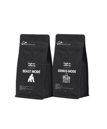 Mode On Coffee Co. Beast Mode - Genius Mode Coffee French Press 2x200 gr