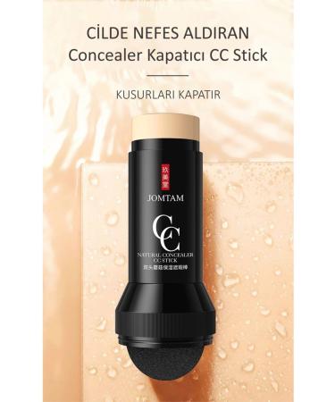 Jomtam Sponge Natural Concealer Concealer CC Stick 30 gr - Buy Online on GoSupps.com