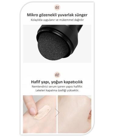 Jomtam Sponge Natural Concealer Concealer CC Stick 30 gr - Buy Online on GoSupps.com