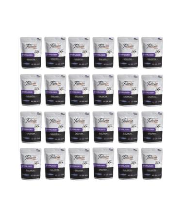 Felicia Pouch Canned Salmon Cat Food 85 gr X 24 Pieces