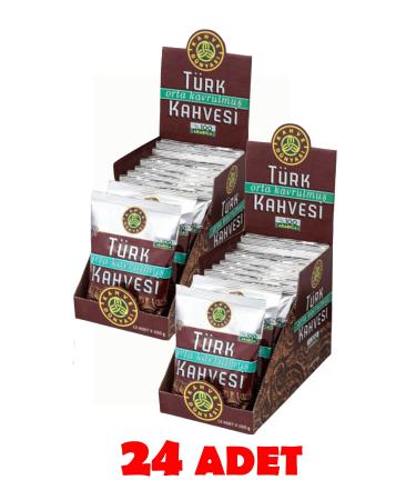 Kahve D nyas Medium Roast Turkish Coffee 24 Pieces (2x12)